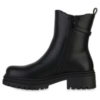 Damen Klassische Stiefeletten in Schwarz