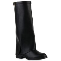 Damen Klassische Stiefel in Schwarz