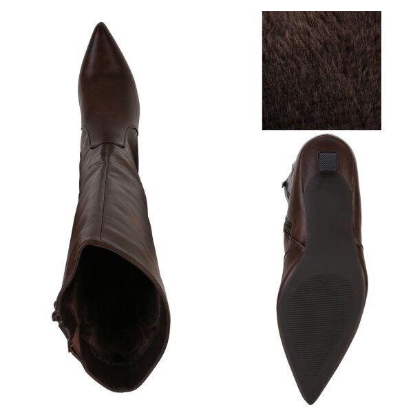 Damen Klassische Stiefel in Braun