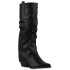 Damen Cowboystiefel in Schwarz