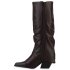 Damen Cowboystiefel in Burgund