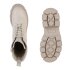 Damen Schnürstiefeletten in Beige