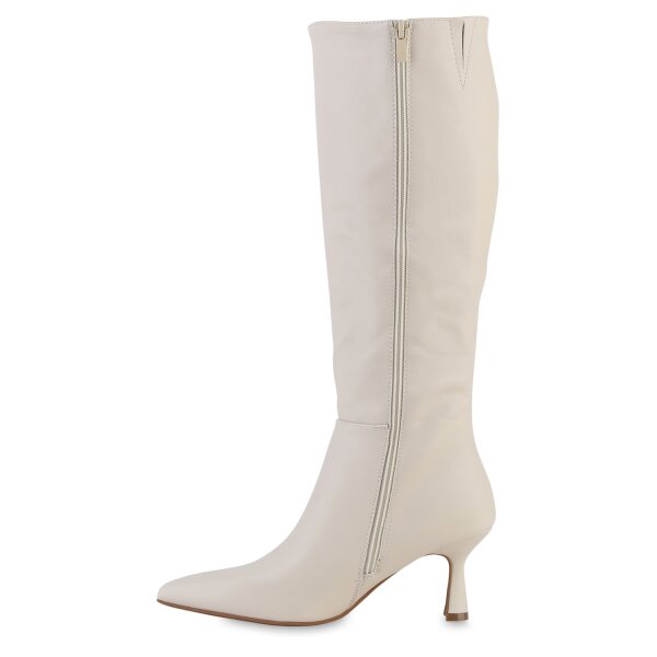 Damen Klassische Stiefel in Beige