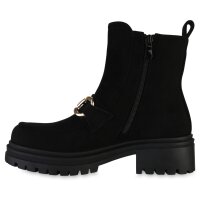 Damen Klassische Stiefeletten in Schwarz