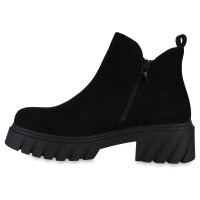 Damen Klassische Stiefeletten in Schwarz