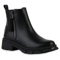 Damen Klassische Stiefeletten in Schwarz