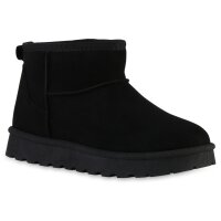 Damen Winter Boots in Schwarz