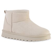 Damen Winter Boots in Beige
