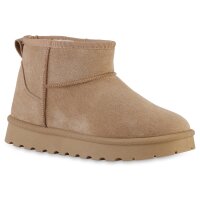 Damen Winter Boots in Khaki