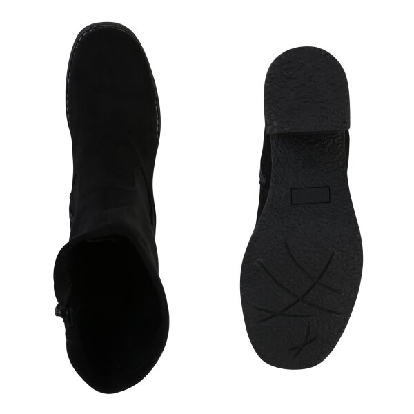 Damen Klassische Stiefeletten in Schwarz