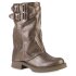 Damen Bikerstiefel in Gold