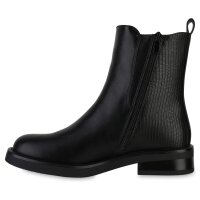 Damen Klassische Stiefeletten in Schwarz
