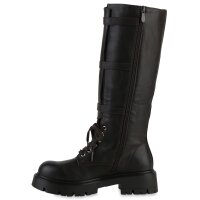 Damen Schnürstiefel in Braun