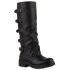 Damen Bikerstiefel in Braun