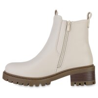 Damen Klassische Stiefeletten in Beige