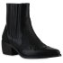 Damen Cowboy Boots in Schwarz