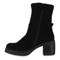 Damen Klassische Stiefeletten in Schwarz
