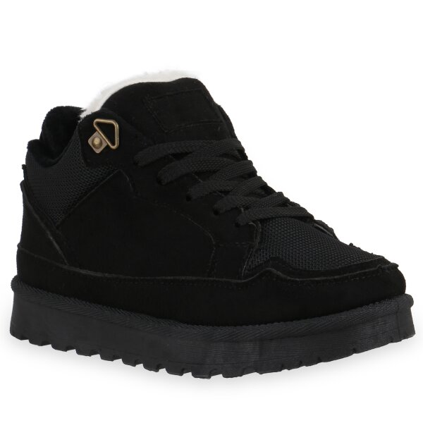 Damen Sneaker Low in Schwarz