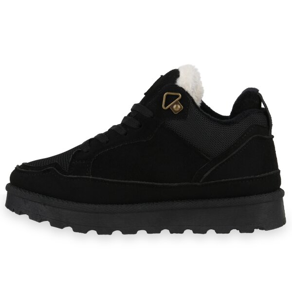 Damen Sneaker Low in Schwarz