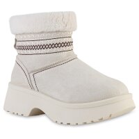 Damen Winter Boots in Beige