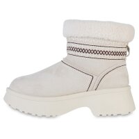 Damen Winter Boots in Beige