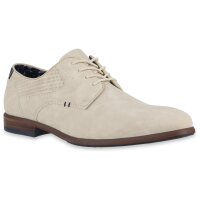 Herren Klassische Schnürer in Beige