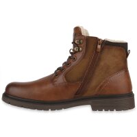 Herren Worker Boots in Braun