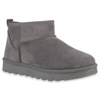 Damen Winter Boots in Grau