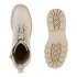 Damen Schnürstiefeletten in Beige