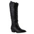Damen Cowboystiefel in Schwarz