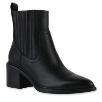Damen Klassische Stiefeletten in Schwarz