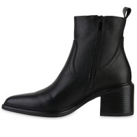 Damen Klassische Stiefeletten in Schwarz