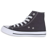 Damen Sneaker high in Dunkelgrau