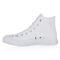 Damen Sneaker high in Weiss Weiss