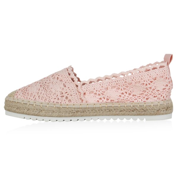 Damen Espadrilles in Rosa