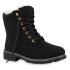 Damen Worker Boots in Schwarz