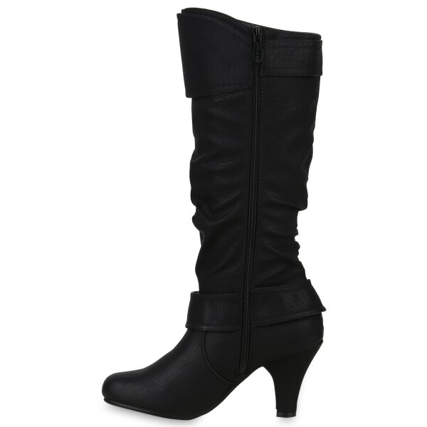 Damen Klassische Stiefel in Schwarz