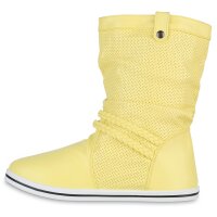 Damen Schlupfstiefel in Gelb