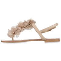 Damen Zehentrenner in Nude