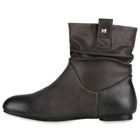 Damen Schlupfstiefeletten in Grau
