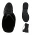 Damen Schnürstiefeletten in Schwarz