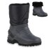 Kinder Winter Boots in Grau Schwarz