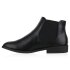 Damen Chelsea Boots in Schwarz PU