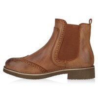 Damen Chelsea Boots in Hellbraun