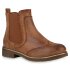 Damen Chelsea Boots in Hellbraun