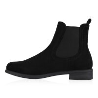 Damen Chelsea Boots in Schwarz